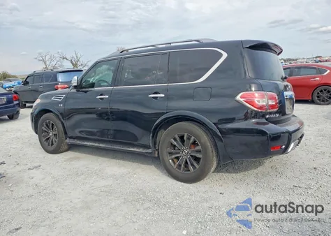 2019 Nissan Armada Sv z USA, uszkodzony, nr VIN JN8AY2ND2K9086726